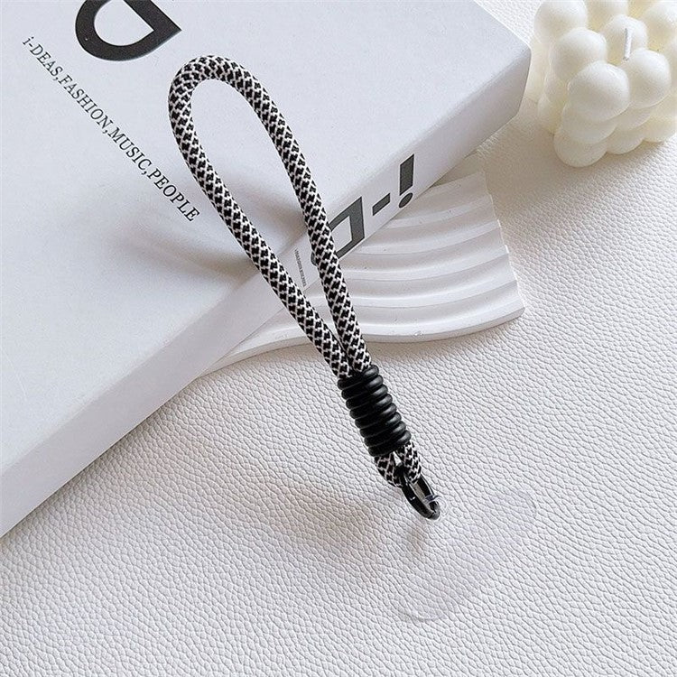 15cm Mobile Phone Short Strap 7mm Cell Phone Lanyard with Tether Tab - Style O