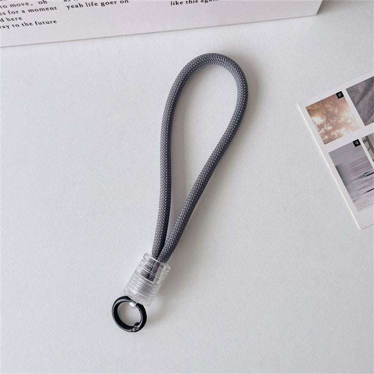 18cm Cell Phone Short Strap 8mm Lanyard with Plastic Buckle - Style B