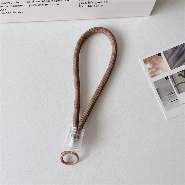 18cm Cell Phone Short Strap 8mm Lanyard with Plastic Buckle - Style P