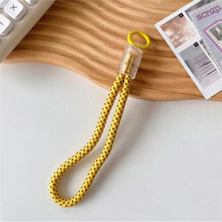 18cm Cell Phone Short Strap 8mm Lanyard with Plastic Buckle - Style U