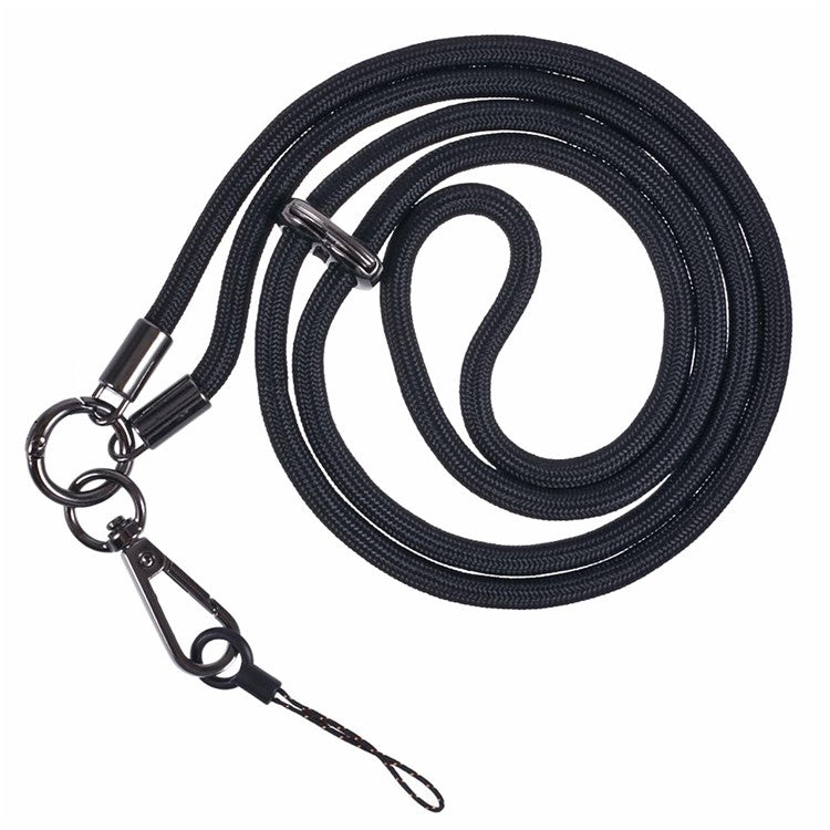 120cm Mobile Phone Strap 6mm Cell Phone Lanyard Rope with Clip Buckle - Style E