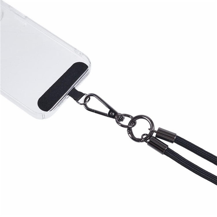 120cm Mobile Phone Strap 6mm Cell Phone Lanyard Rope with Clip Buckle - Style E