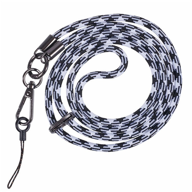 120cm Mobile Phone Strap 6mm Cell Phone Lanyard Rope with Clip Buckle - Style F