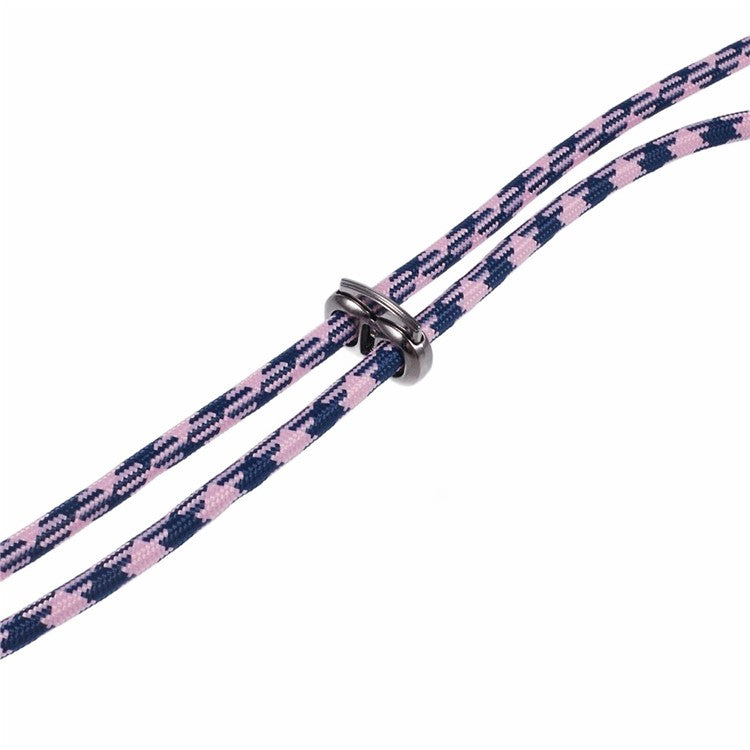 120cm Mobile Phone Strap 6mm Cell Phone Lanyard Rope with Clip Buckle - Style H