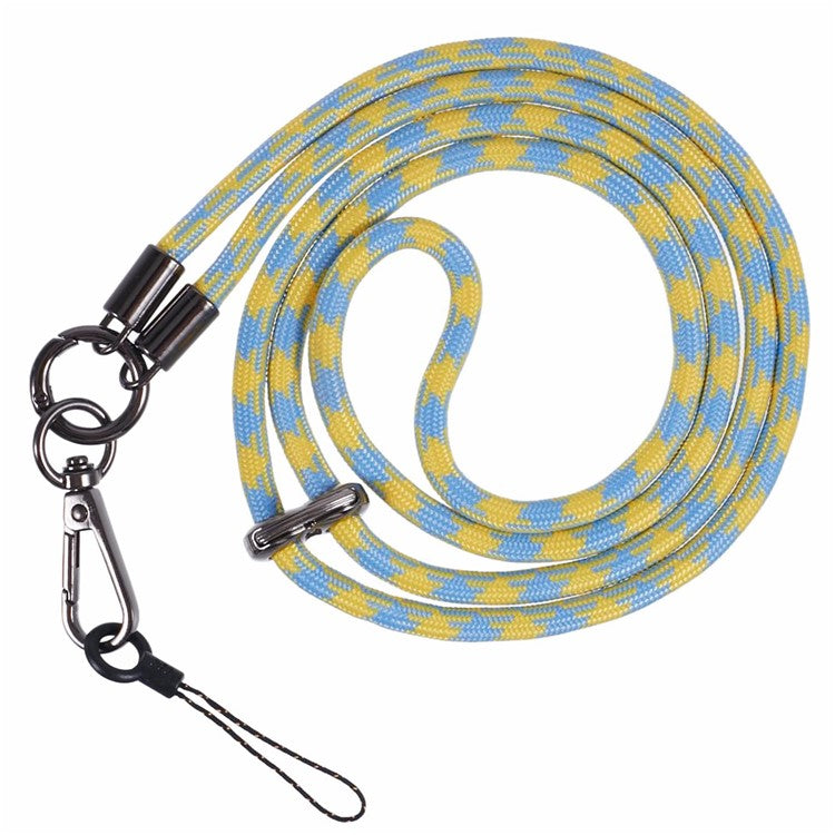 120cm Mobile Phone Strap 6mm Cell Phone Lanyard Rope with Clip Buckle - Style I