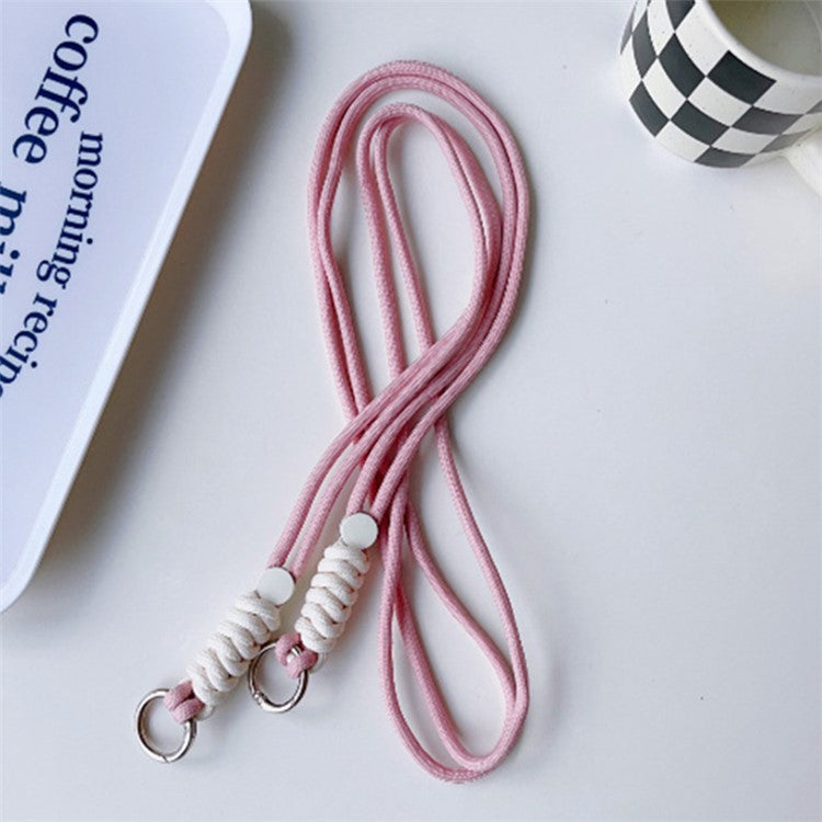 100cm Mobile Phone Chain Universal Double-Strand Rope Anti-Lost Hanging Cord with Tether Tab - Style D