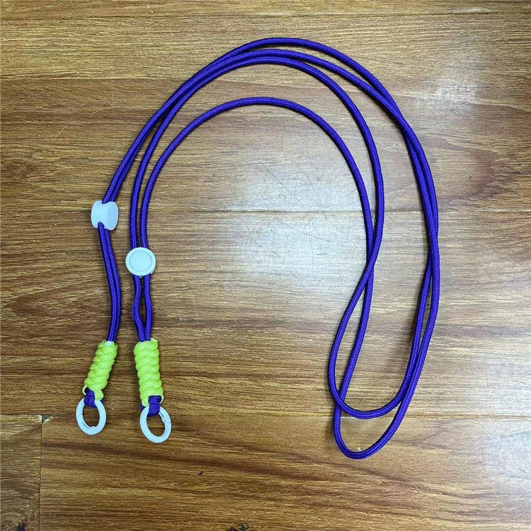 100cm Mobile Phone Chain Universal Double-Strand Rope Anti-Lost Hanging Cord with Tether Tab - Style E