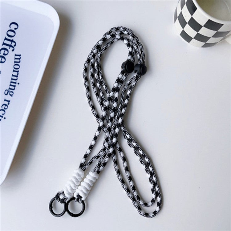 100cm Mobile Phone Chain Universal Double-Strand Rope Anti-Lost Hanging Cord with Tether Tab - Style G