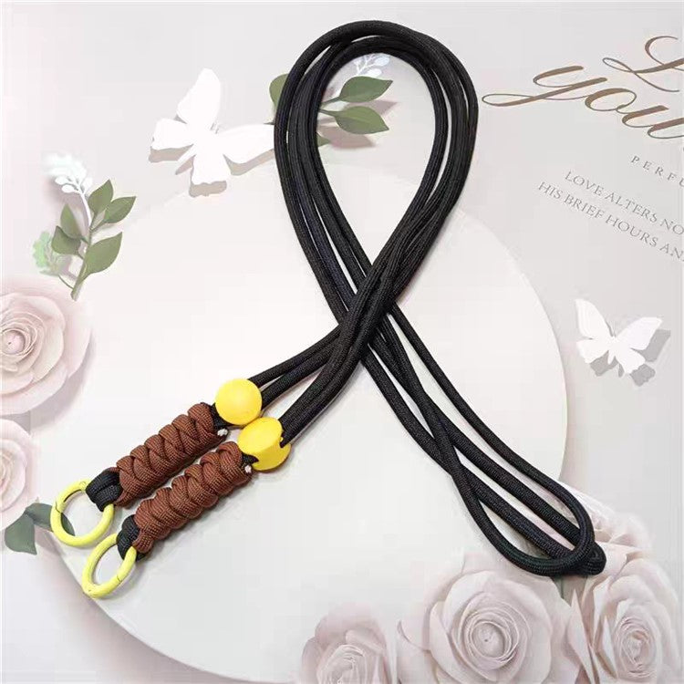 100cm Mobile Phone Chain Universal Double-Strand Rope Anti-Lost Hanging Cord with Tether Tab - Style H