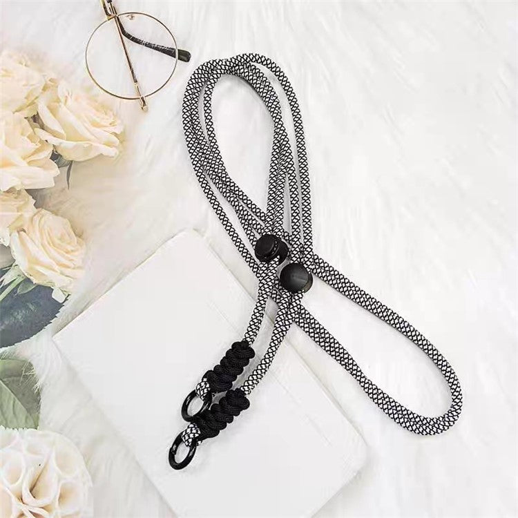 100cm Mobile Phone Chain Universal Double-Strand Rope Anti-Lost Hanging Cord with Tether Tab - Style I