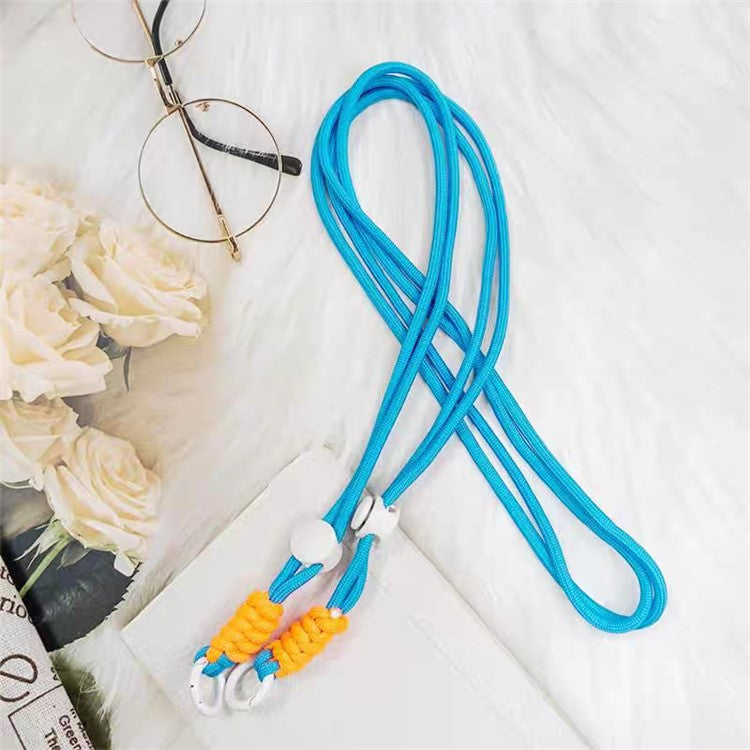 100cm Mobile Phone Chain Universal Double-Strand Rope Anti-Lost Hanging Cord with Tether Tab - Style L