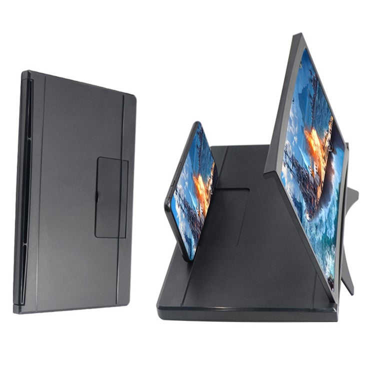 L19 14 Inch HD Mobile Phone Screen Magnifier Movie Video Enlarger Folding Stand Holder Magnifying Bracket