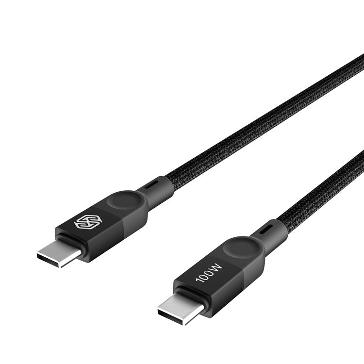 NILLKIN Magnetic 100W Fast Charging Data Cable Type-C to Type-C 480Mbps Transfer Speed