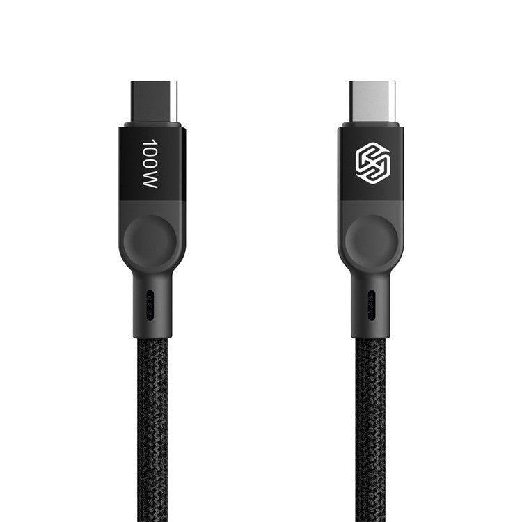 NILLKIN Magnetic 100W Fast Charging Data Cable Type-C to Type-C 480Mbps Transfer Speed