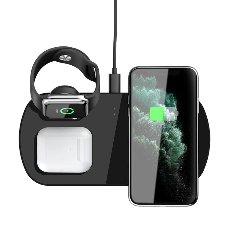 XDL-WA06 3 in 1 Wireless Charging Station for iPhone + iWatch + AirPods