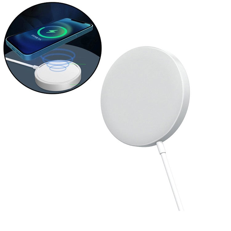 15W Cell Phone Magnetic Wireless Charger Qi Wireless Fast Charging Dock for iPhone 12 Series