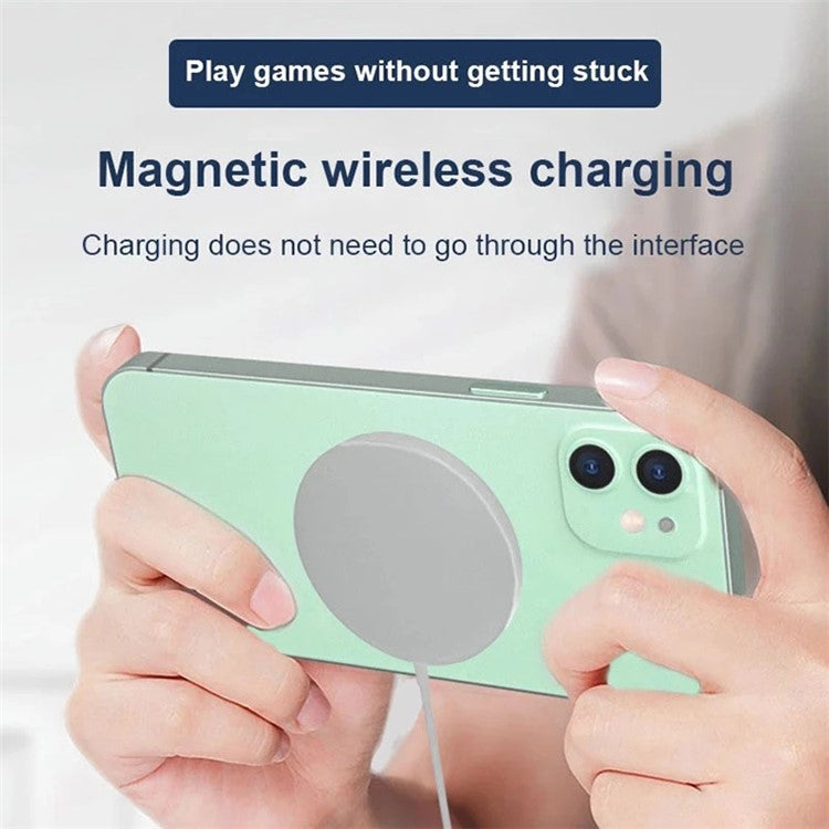 15W Cell Phone Magnetic Wireless Charger Qi Wireless Fast Charging Dock for iPhone 12 Series