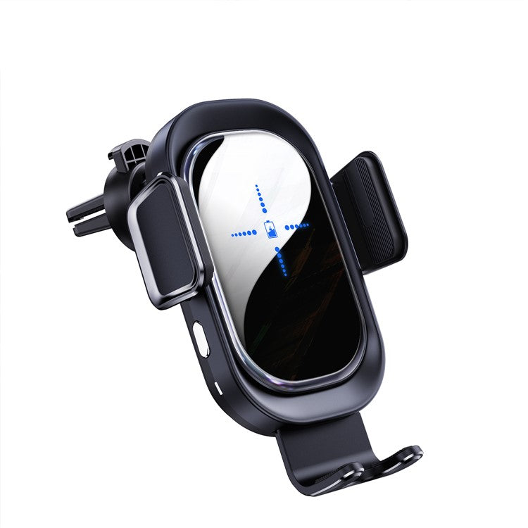 JLM08 Intelligent Wireless Car Charger 15W Fast Charging with Smart Touch Buttons on Both Sides