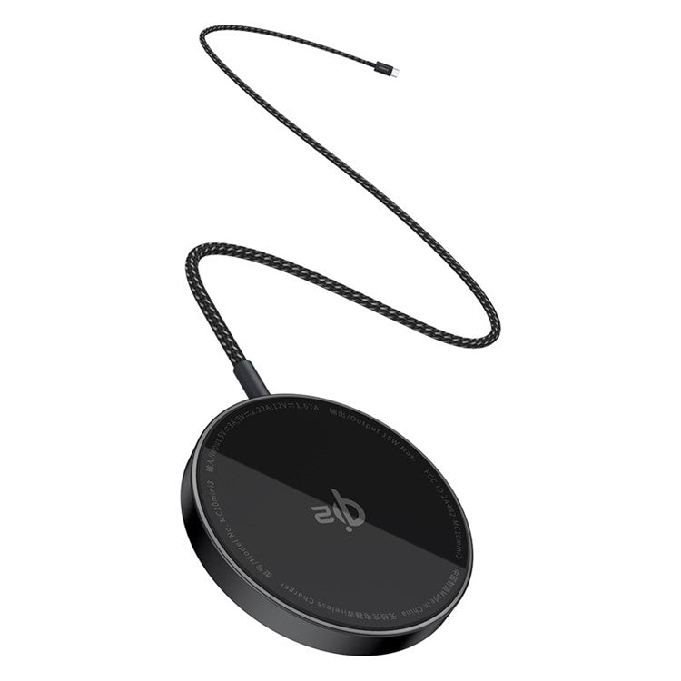 BASEUS Simple Mini4 Air Magnetic Wireless Charger Qi2 15W Phone Wireless Charging Pad - Black