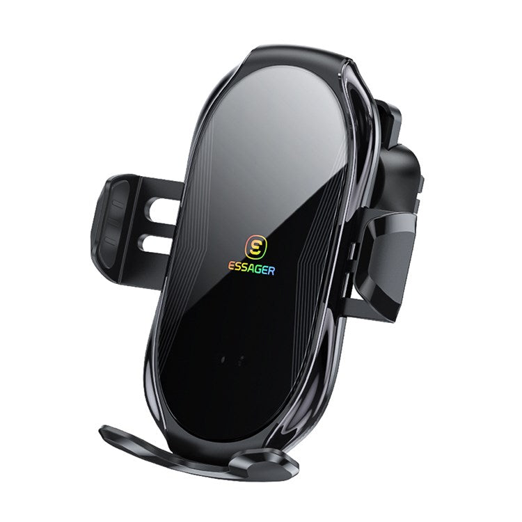 ESSAGER 15W Wireless Car Charger Fast Charging Car Mount Car Air Vent Holder for Cell Phone GPS Navigation