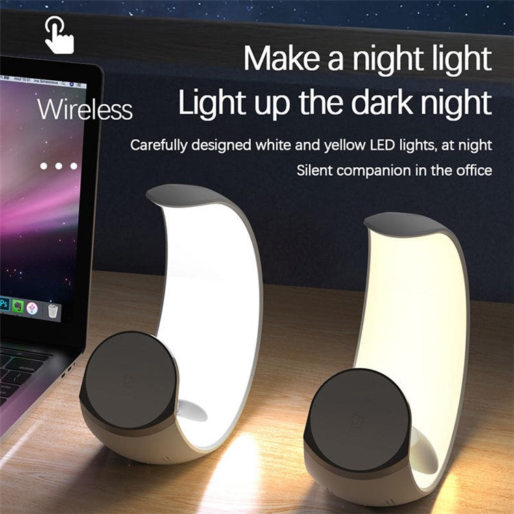 T9 For Samsung Watch / Airpods / Phone Magnetic Charging Stand 15W Wireless Charger Night Light