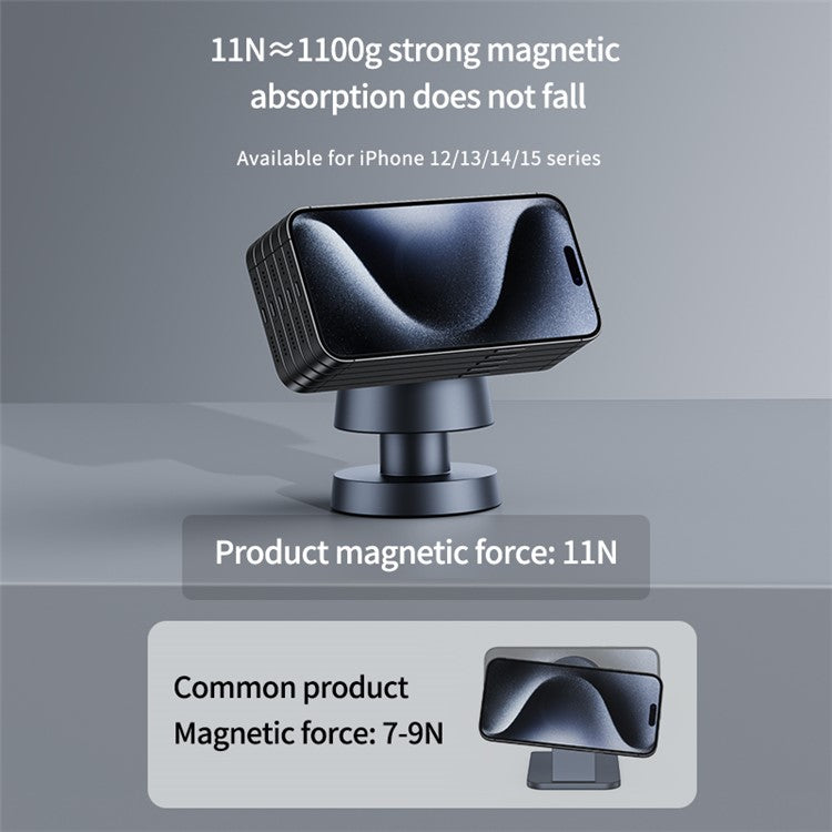 X6 Magnetic Wireless Charger for Apple Devices Phone Watch Earphone Charger Lamp, (CE Certified)