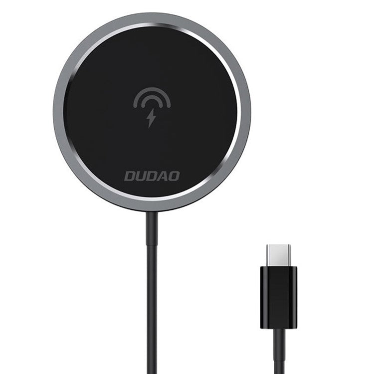 DUDAO A12XS Aluminum Alloy 15W Magnetic Wireless Charger for iPhone