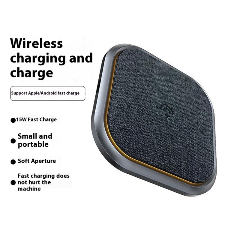 DUDAO A10H Wireless Charger 15W Desktop Fast Charging Mobile Phone Wireless Charger