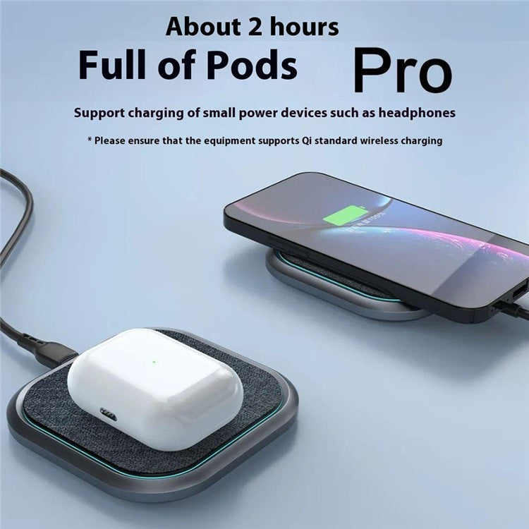 DUDAO A10H Wireless Charger 15W Desktop Fast Charging Mobile Phone Wireless Charger