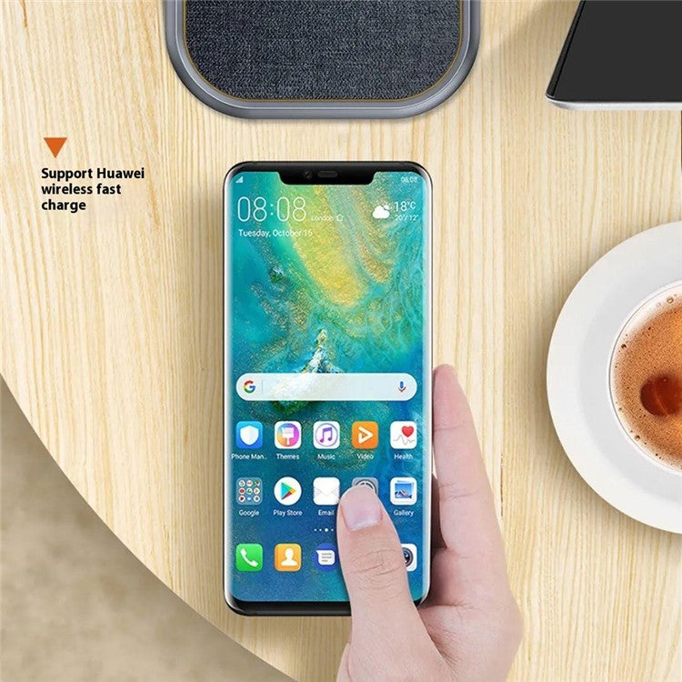 DUDAO A10H Wireless Charger 15W Desktop Fast Charging Mobile Phone Wireless Charger