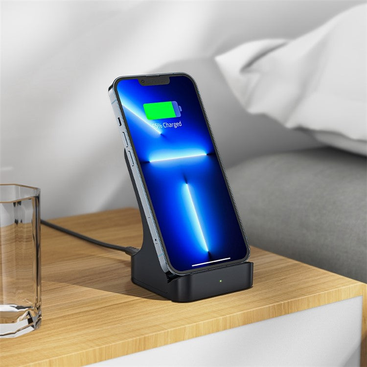 ACEFAST E14 Desktop Wireless Charger 15W Max 60 Degree Vertical Charging Dock