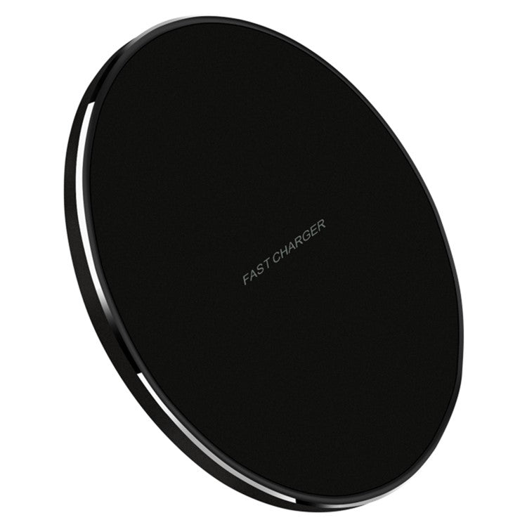 ULEFONE UF005 Round Wireless Charger 15W Max Fast Wireless Charging Pad 6.5mm Ultra-thin Compact Phone Charger