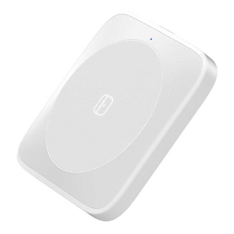 ESSAGER Bluetooth Headset Wireless Charger for AirPods Pro 2 Portable Mini Earbuds Charging Pad - White