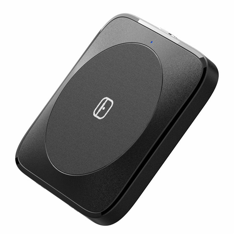 ESSAGER Bluetooth Headset Wireless Charger for AirPods Pro 2 Portable Mini Earbuds Charging Pad - Black