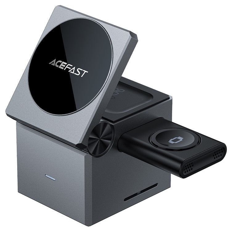 ACEFAST E18 3-in-1 Desktop Wireless Charging Station for Phone / Smart Watch / Earbuds