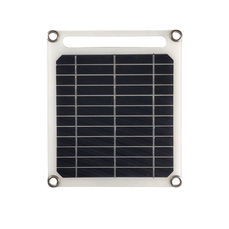 6W Solar Panel with Ventilation Fan Portable Solar Charger Phone Power Bank