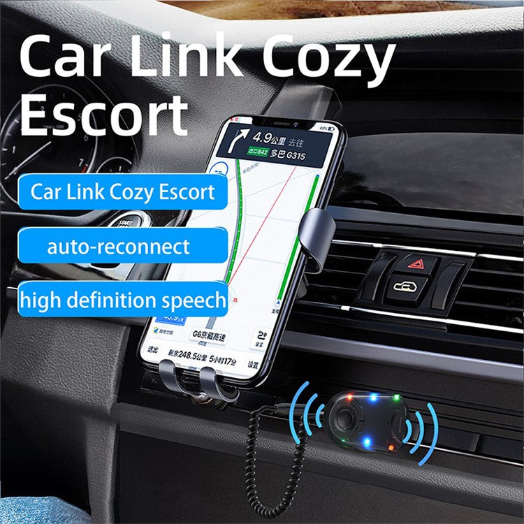 W9 USB Bluetooth 5.3 Adapter Wireless Audio Receiver Car Bluetooth Music Receiver