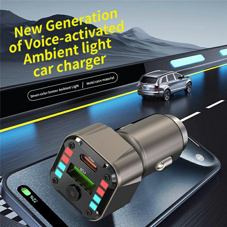 K24 Car Charger PD 30W QC 3.0 Super Charger Dual Ports Car Charging Adapter for iPhone  /  Samsung  /  Huawei