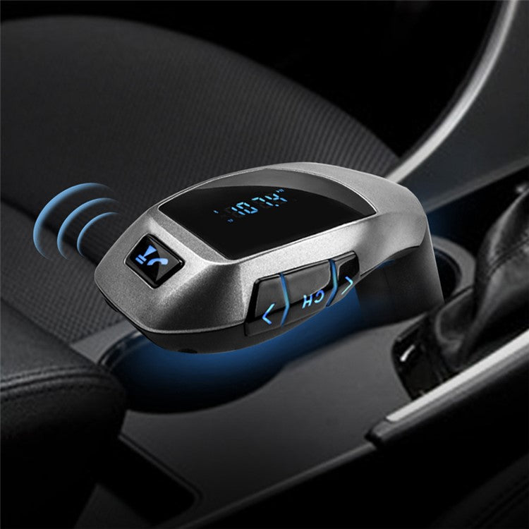 X5 Wireless Bluetooth MP3 Player Audio Music Stereo Adapter USB Phone Charger Car Charger