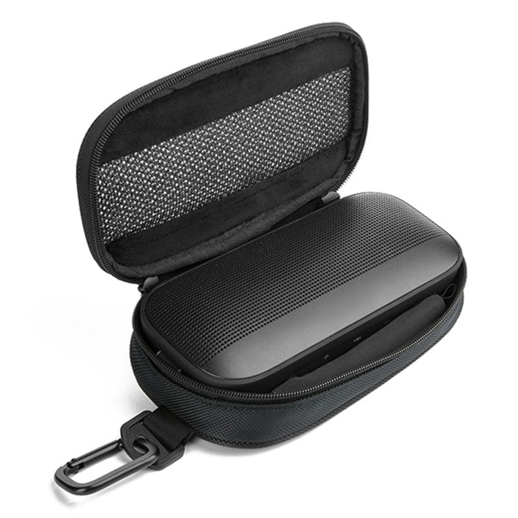 TXESIGN For BOSE SoundLink Flex Storage Case Anti-scratch Mesh+EVA Bluetooth Speaker Protection Bag Organizer Pouch Box