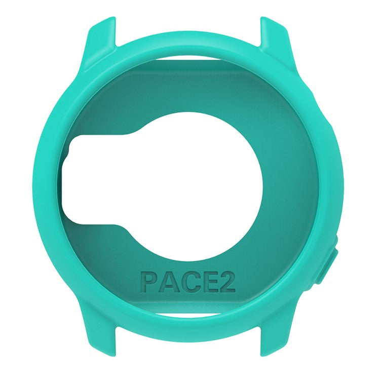 For Coros Pace 2 Watch Case Cover Shockproof Soft Silicone Protective Cover - Mint Green