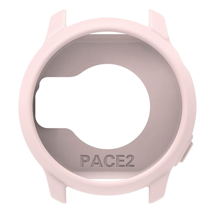 For Coros Pace 2 Watch Case Cover Shockproof Soft Silicone Protective Cover - Rose Pink