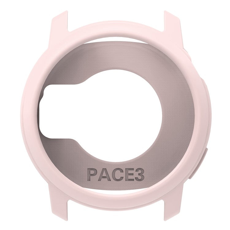 For Coros Pace 3 Watch Case Cover Shockproof Soft Silicone Protective Cover - Rose Pink