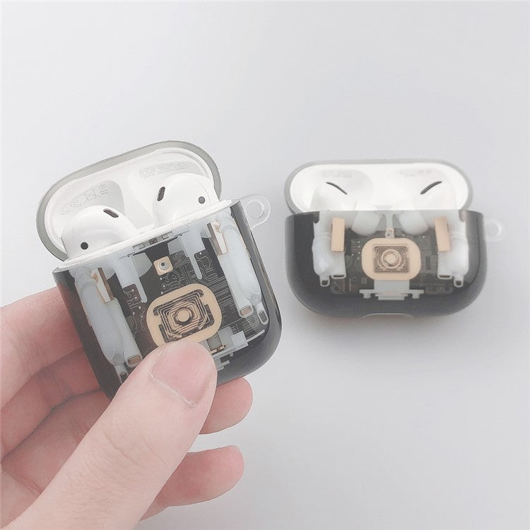 PC Hard Protective Mechanical Structure Cover for Apple AirPods Pro