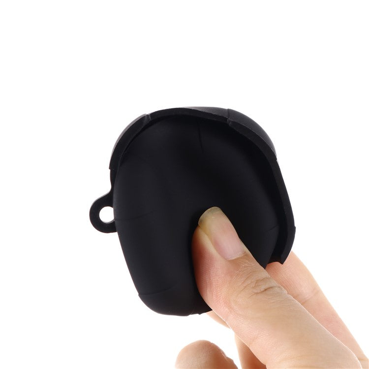 Silicone Protector Earphones Case for Samsung Buds Live / Buds 2 / Buds Pro / Buds Pro 2 - Black