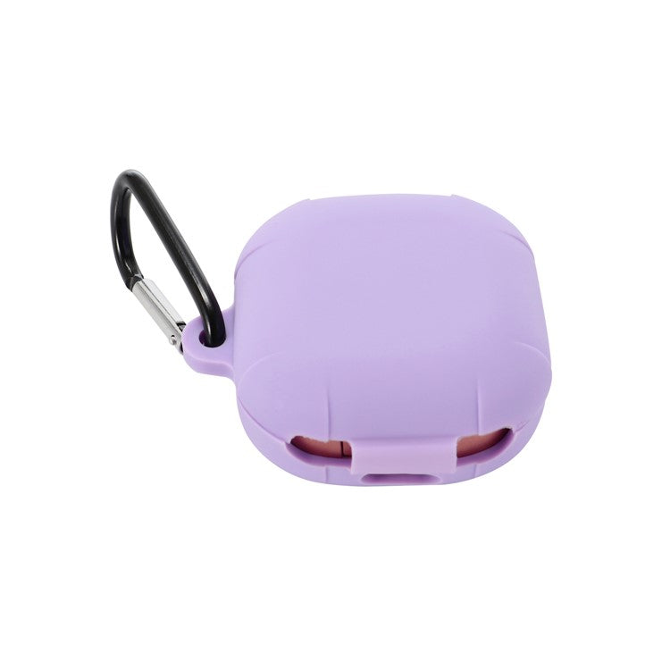 Silicone Protector Earphones Case for Samsung Buds Live / Buds 2 / Buds Pro / Buds Pro 2 - Purple