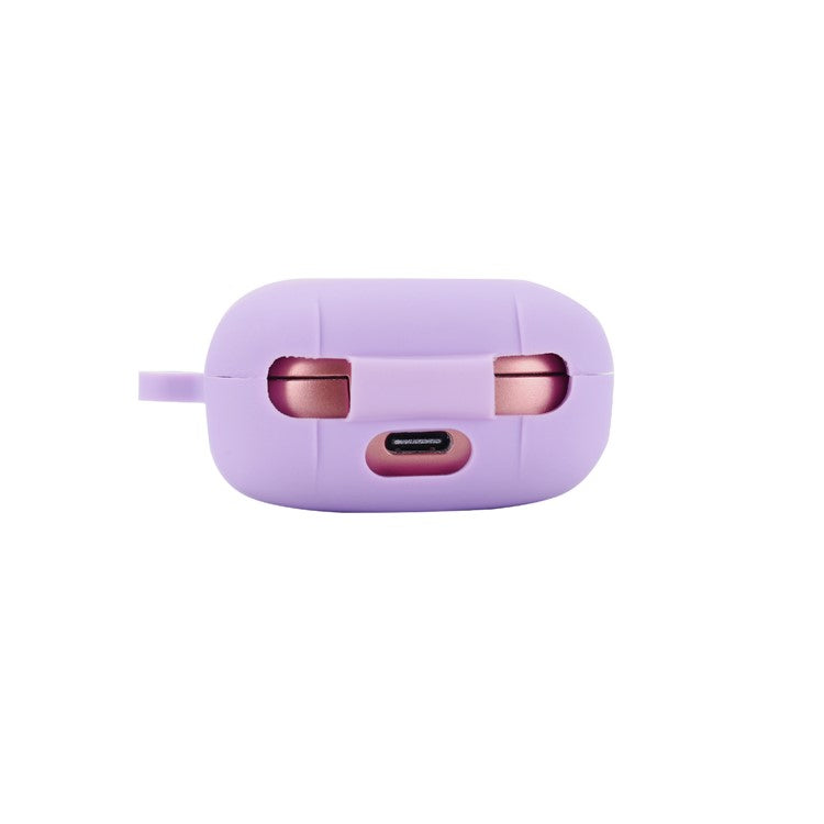 Silicone Protector Earphones Case for Samsung Buds Live / Buds 2 / Buds Pro / Buds Pro 2 - Purple