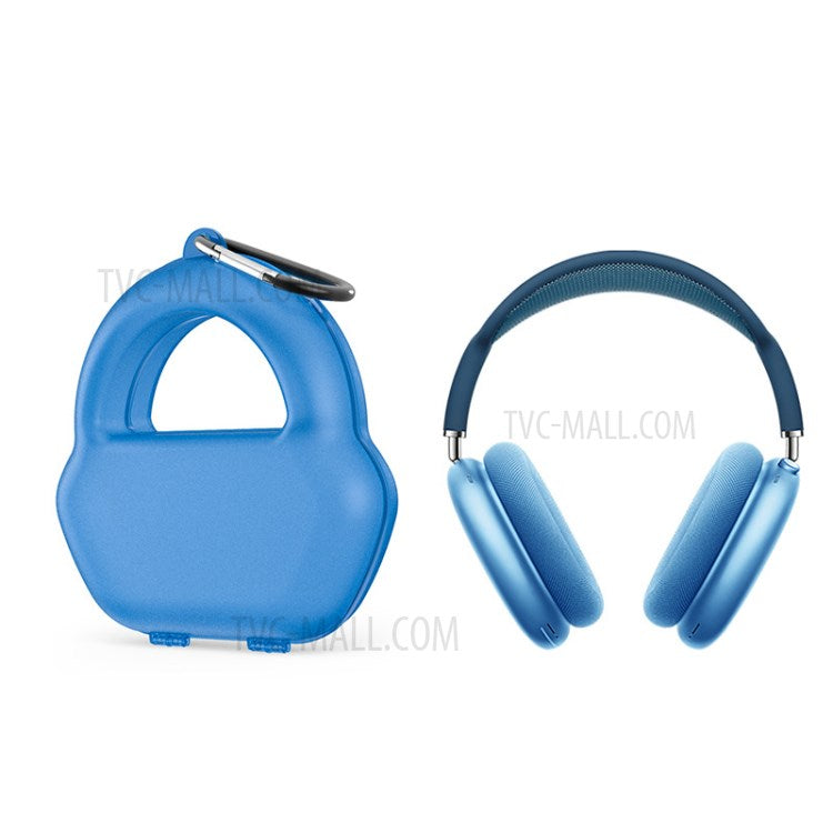 For AirPods Max 2024 (USB-C) / Max Portable Travel Headset Carry Bag Bluetooth Headphone Storage Case - Blue