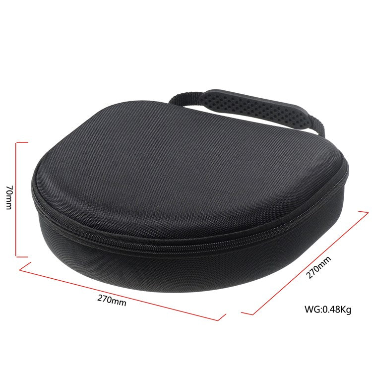 Travel Earphones Protector Over Ear Headphone Case Headset Storage Bag for AirPods Max 2024 (USB-C) / Max