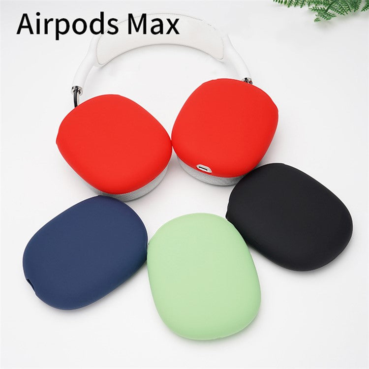 Drop Proof Silicone Protective Case for AirPods Max 2024 (USB-C) / Max Cover - Black